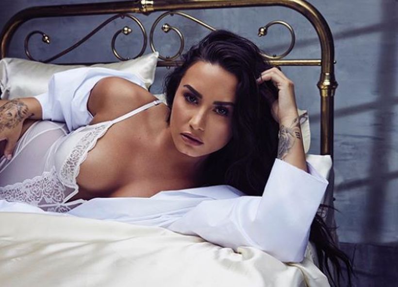 Demi Lovato mostró orgullosa su celulitis y estrías: 
