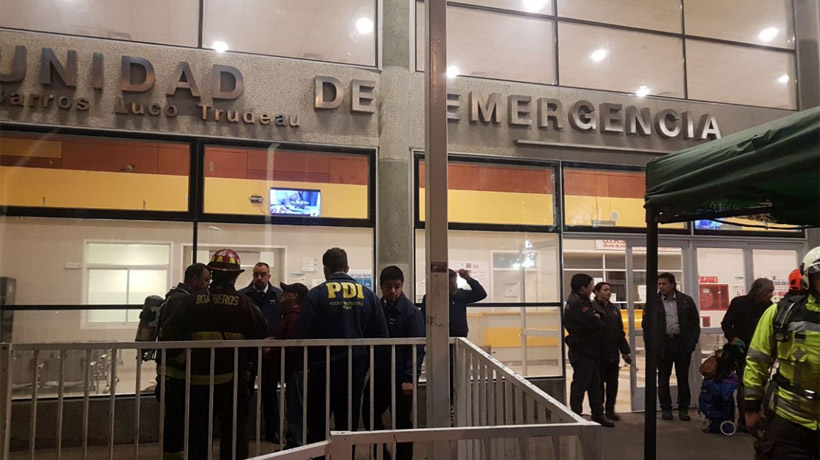 Evacuaron la urgencia del Hospital Barros Luco por presencia de cianuro