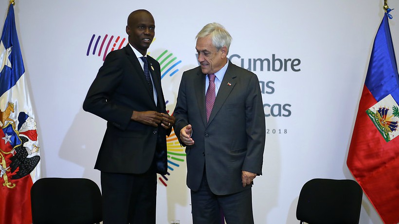 Piñera se reunió con Presidente de Haití para abordar Ley de Migración