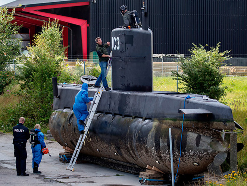 Inventor de submarino acusado de matar a periodista fue condenado a cadena perpetua