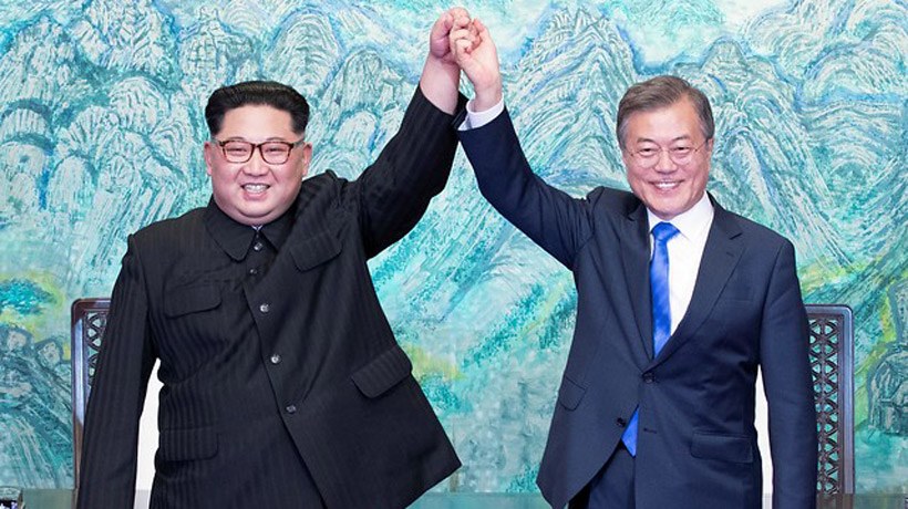 Las dos Coreas acordaron avanzar hacia la 