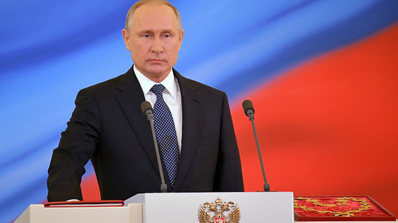 Putin inició su cuarto mandato como Presidente de Rusia