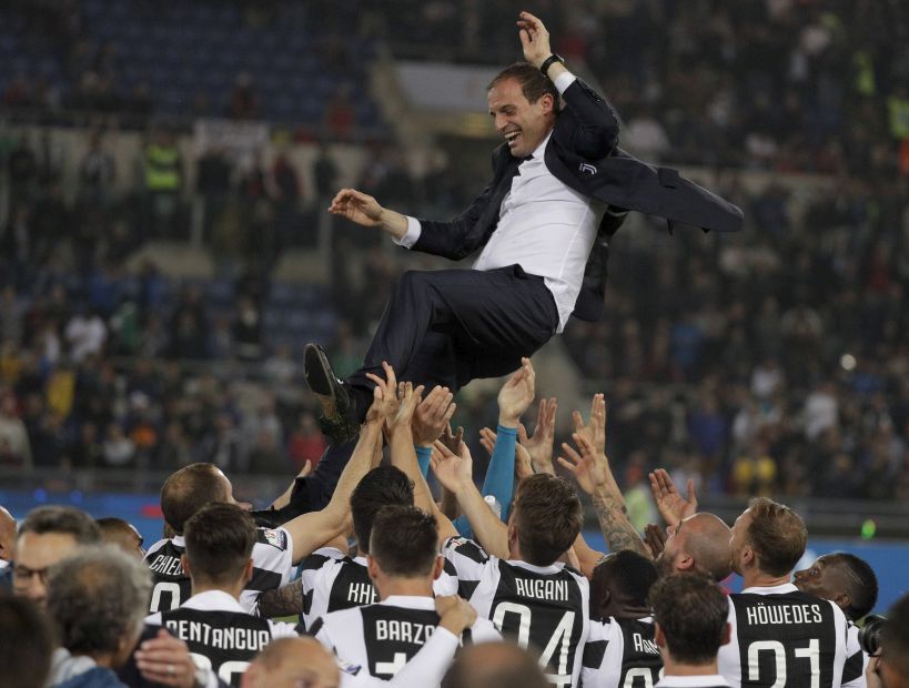 La Juventus conquista su cuarta Copa de Italia seguida tras golear al Milan
