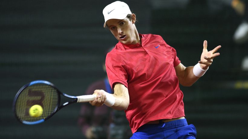 Tenis: Nicolás Jarry avanzó en la qualy del Masters 1.000 de Roma
