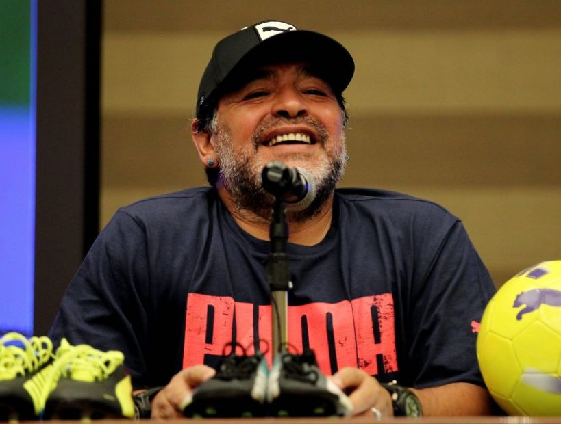 Diego Maradona será presidente de un club en Bielorrusia