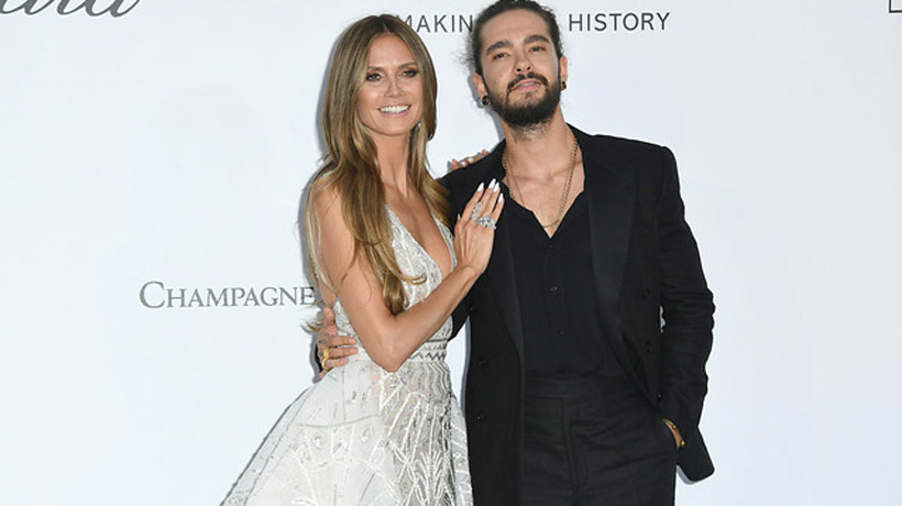 Heidi Klum y su novio debutaron en la alfombra roja en Cannes