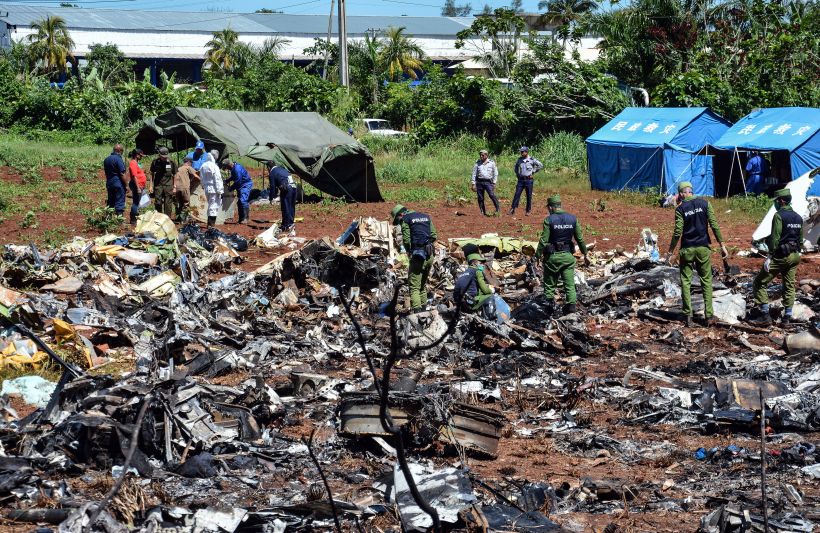 Han identificado a 20 de los fallecidos del accidente aéreo en Cuba