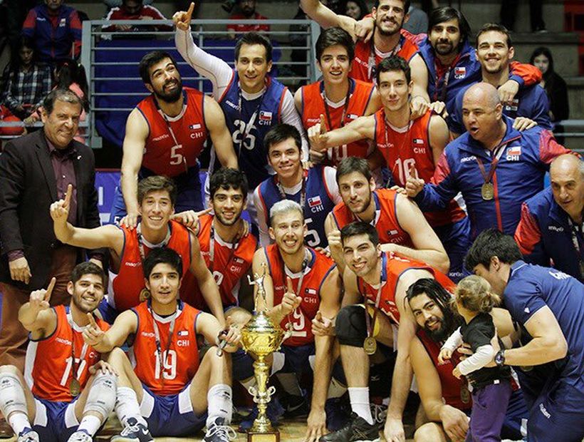Chile gana a Perú y se quedó con la Challenger Cup de voleibol