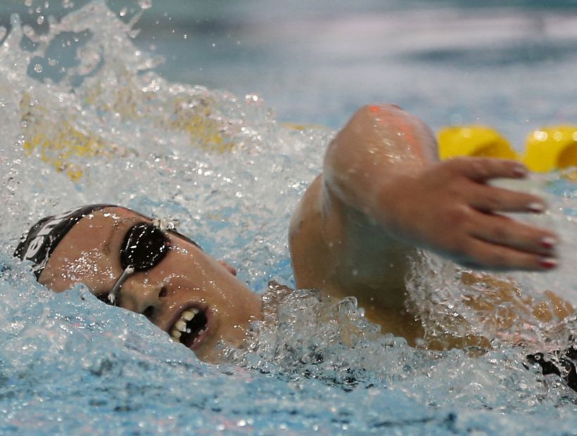 ¡Köbrich y el oro!: Gran victoria de la nadadora en los 400 libres