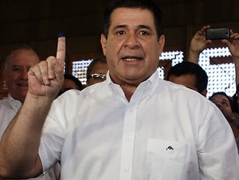 Horacio Cartes renunció como Presidente de Paraguay para asumir como senador