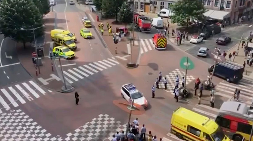 Un hombre mató a tres personas en un tiroteo en Bélgica