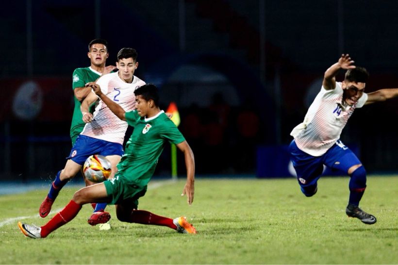 La Roja sub 20 empató ante Bolivia en su segundo partido de los Juegos Sudamericanos