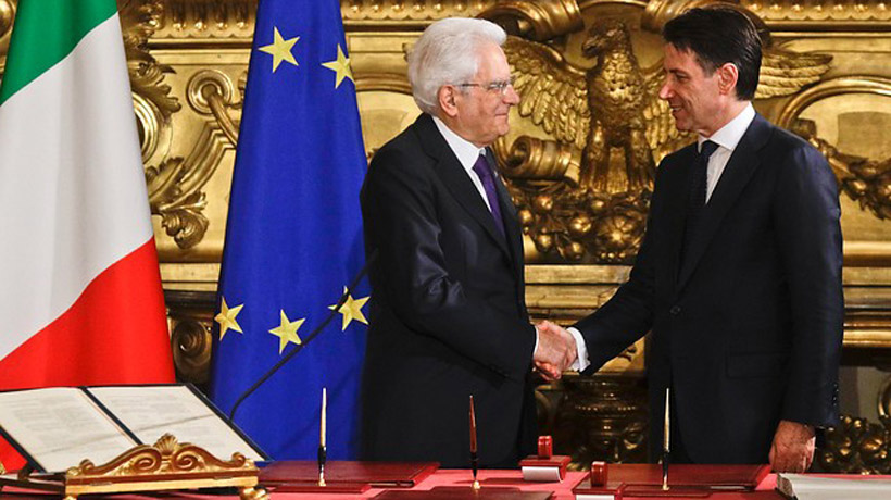 Giuseppe Cont asumió como nuevo primer ministro de Italia