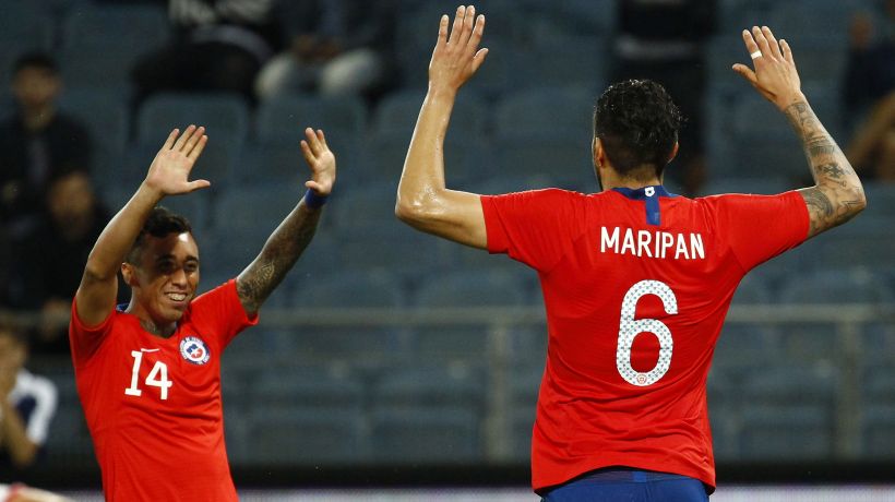 Maripán y su nuevo gol en la Roja: 