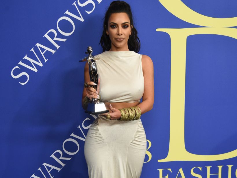 El irónico mensaje de Kim Kardashian al recibir un galardón en los 