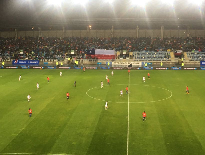 Chile gana 2-0 a Costa Rica en El Teniente de Rancagua