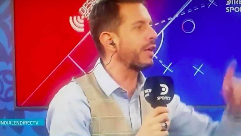 Periodista argentino paró en seco a comentarista que se burló de los chilenos tras dichos de Vidal