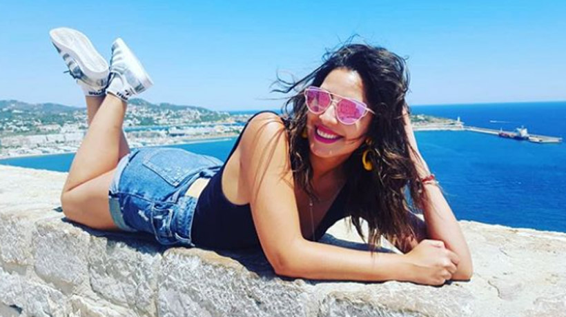 María José Quintanilla disfrutó de sus vacaciones en Ibiza