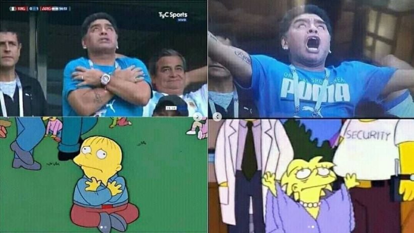 Maradona Protagoniz Los Memes Por La Sufrida Clasificaci N De