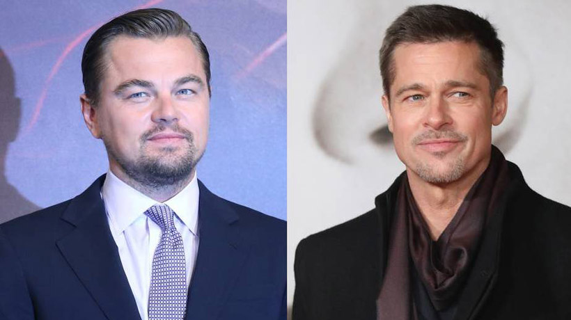 Mira la primera imagen de Brad Pitt y Leonardo DiCaprio en cinta de Tarantino