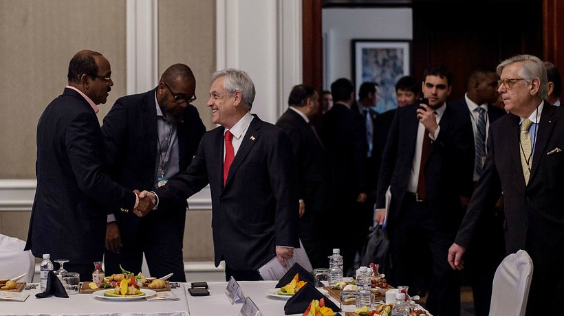 Piñera confirmó alianza deportiva y de apoyo en catástrofes con gobierno de Jamaica