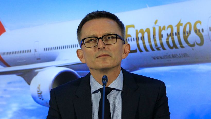 Vicepresidente de Operaciones Comerciales de Emirates y arribo a Chile: 