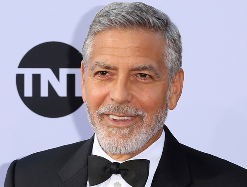 George Clooney resultó herido tras un accidente en moto