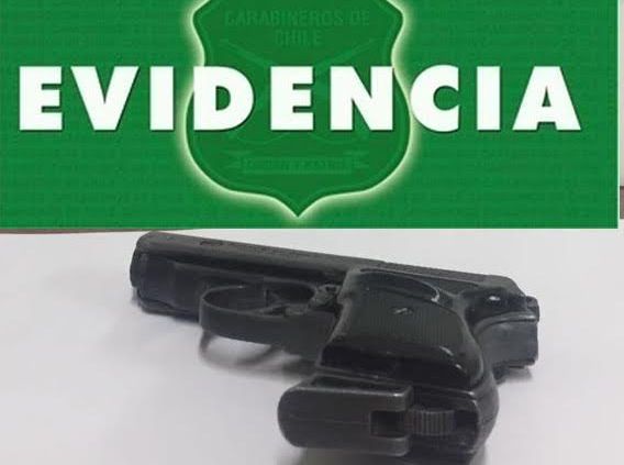 Menor de edad fue detenido por tener en su poder un arma de fuego en ...