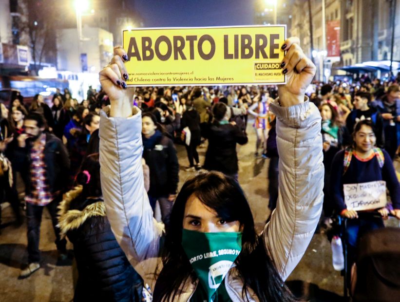 INDH presentó una denuncia por las agresiones a mujeres en la marcha por el aborto libre