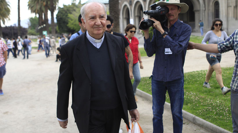 Cardenal Errázuriz negó encubrimientos en los casos Karadima y el del ex canciller Toledo