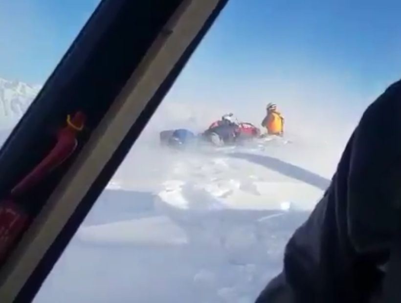 Carabineros rescató a excursionistas que estaban en el cerro La Cruz en ...