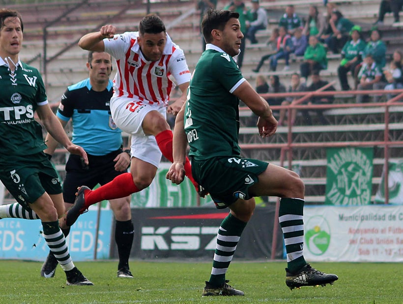 Santiago Wanderers ganó 32 a Unión San Felipe y comienza a ascender en