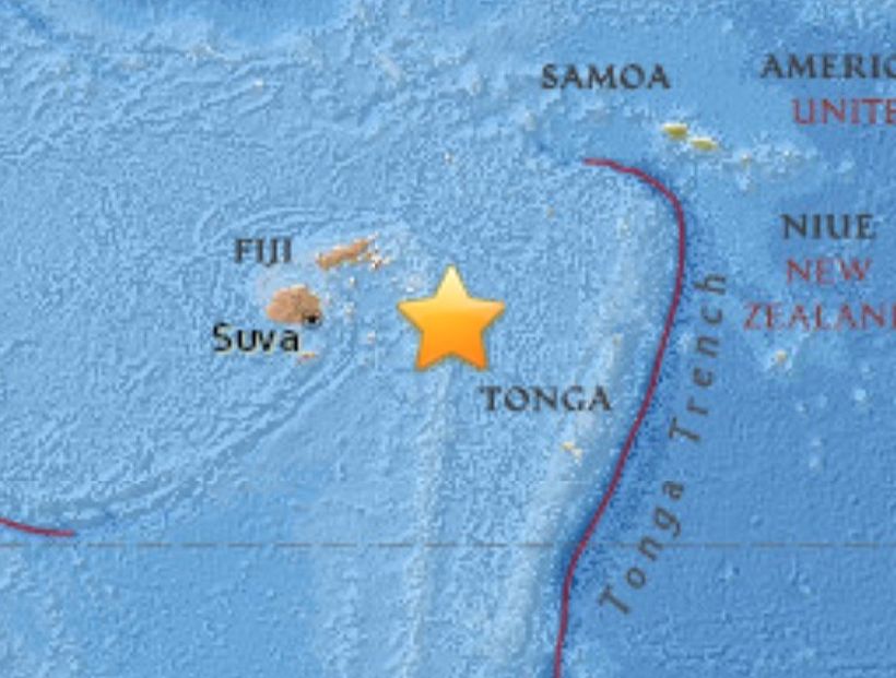 Terremoto 8.2 en la escala de Richter golpea a Fiji