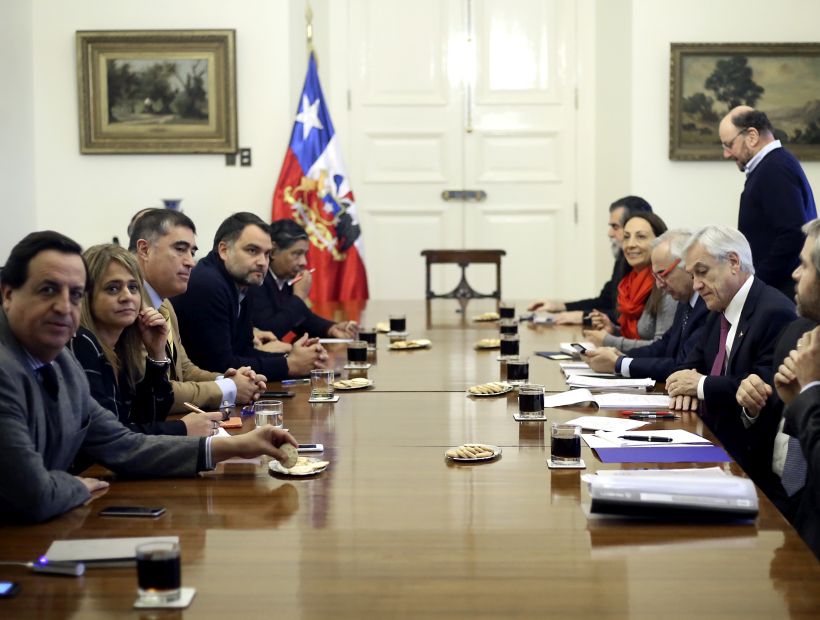 Reunión entre partidos de Chile Vamos y Piñera: 