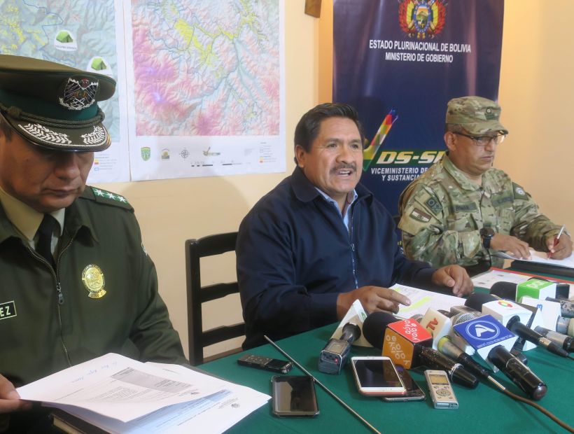 Policía de Bolivia enviará grupos de elite a zona cocalera en conflicto