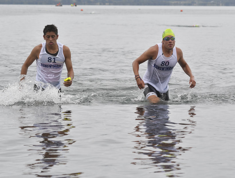 Participantes de competencia “Run Swim Run” nadarán en río Bueno en San Pablo