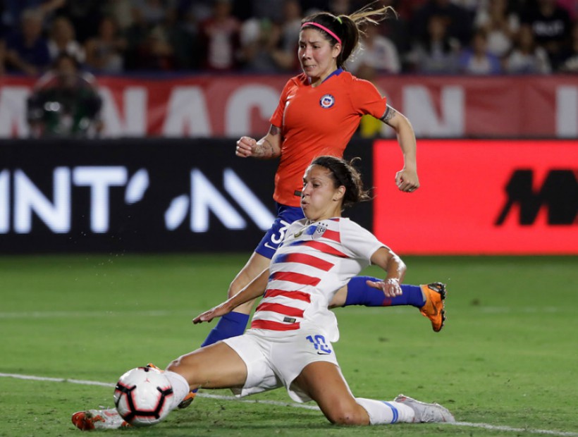 No pudieron con las campeonas del Mundo: la Roja cayó 3-0 ante Estados Unidos