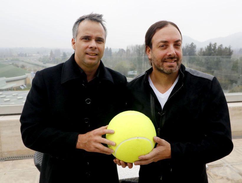 Fernando González y Nicolás Massú presentaron su partido de exhibición