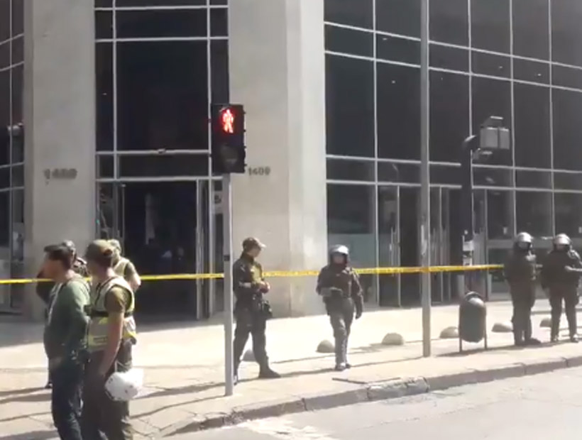 Evacuaron los juzgados civiles de Santiago por aviso de bomba