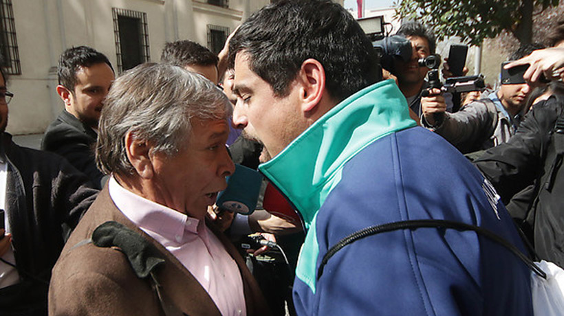 Fuerte discusión entre alcalde de Cerro Navia y Luis Plaza casi termina a golpes