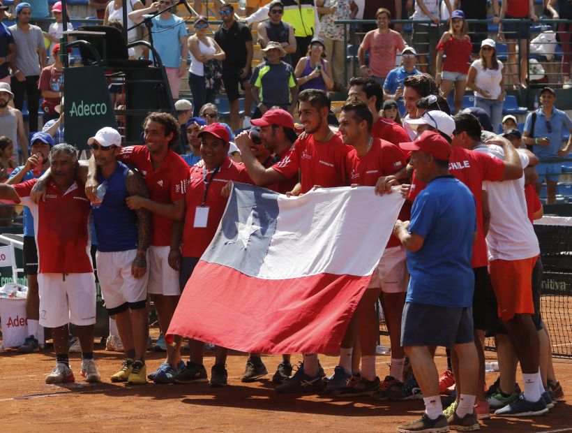Chile accede a ronda eliminatoria de la Copa Davis 2019 tras triunfo de Canadá sobre Holanda