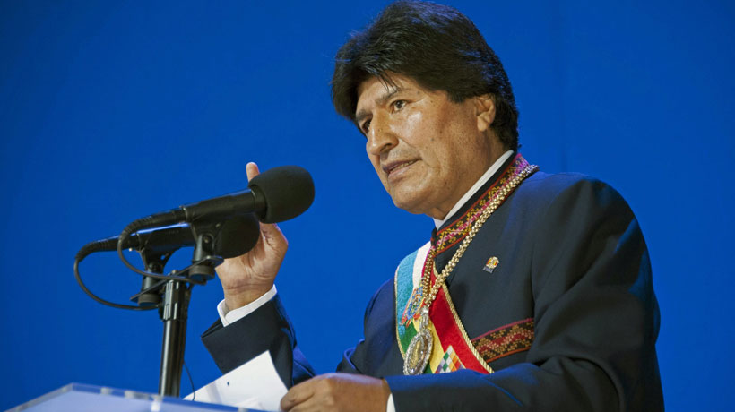 Evo Morales viajó a Nueva York y se reunirá mañana con el equipo jurídico de la demanda marítima