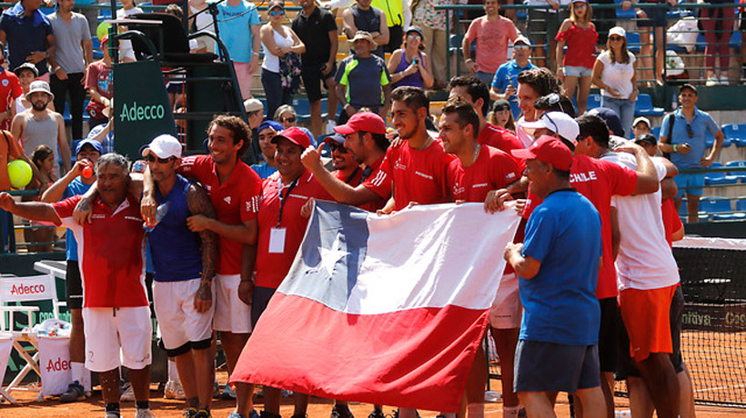 Chile se medirá con Austria en la Copa Davis