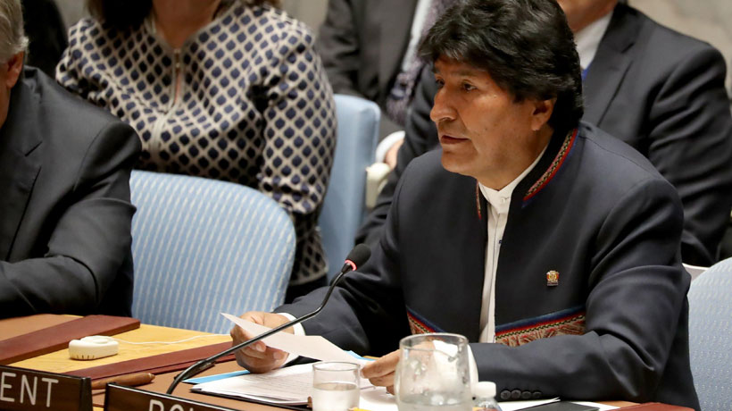Evo Morales amnistió a ex presidentes Mesa y Quiroga para que defiendan a Bolivia