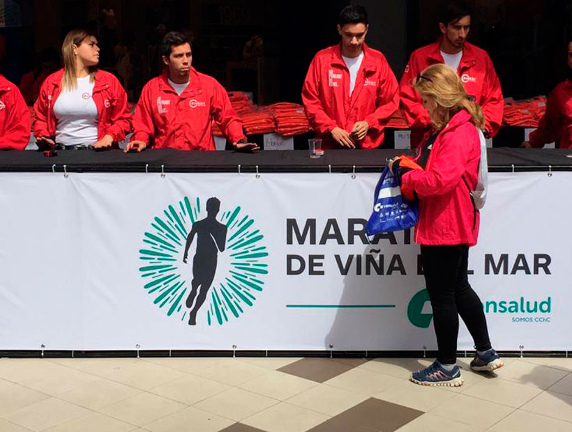 Hoy vence el plazo para retirar el kit de la Maratón Viña del Mar 2018