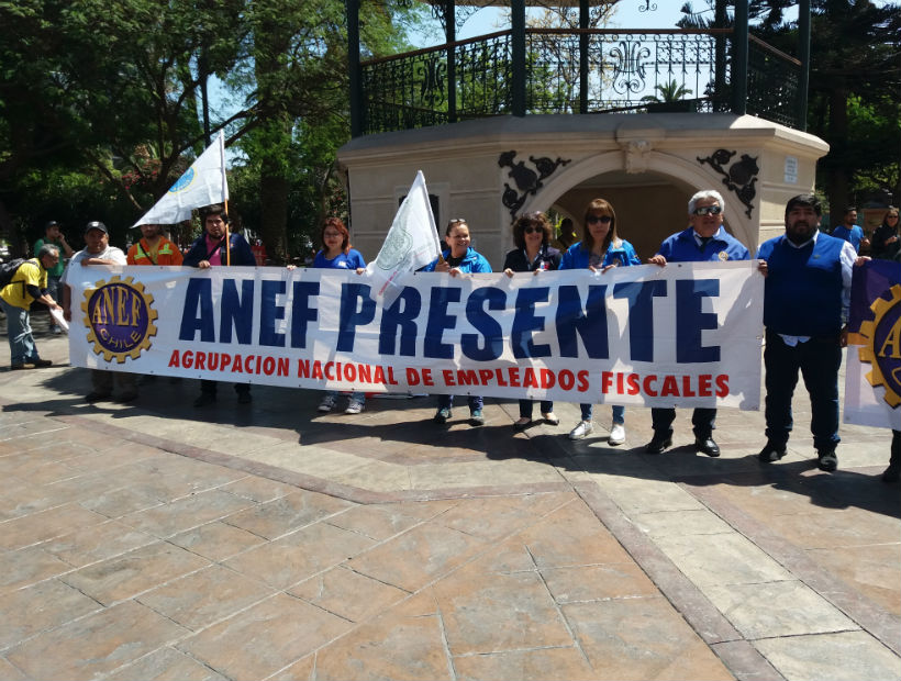 Video Dirigentes De La Anef Realizan Movilización Frente A La Intendencia De Antofagasta 3301