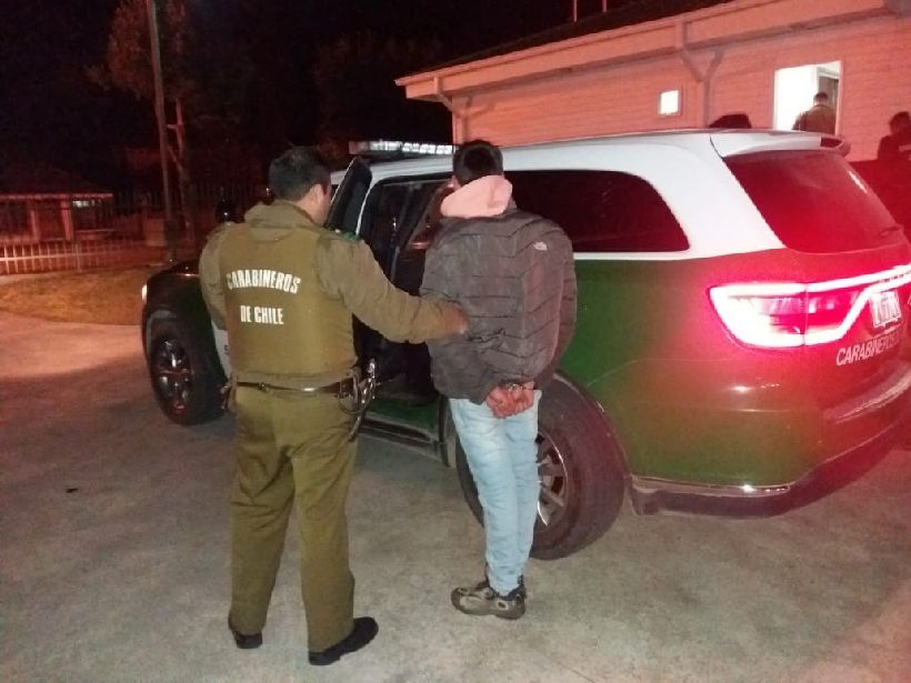 Sujeto fue detenido por ingresar a robar a una vivienda en Valdivia