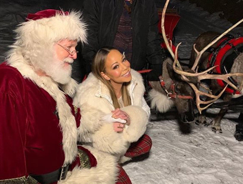 Mariah Carey rompió el récord de escuchas en Spotify en un único día con "All I want for Christmas is you" Mariah Carey rompió el récord de escuchas en Spotify en un único día con "All I want for Christmas is you"