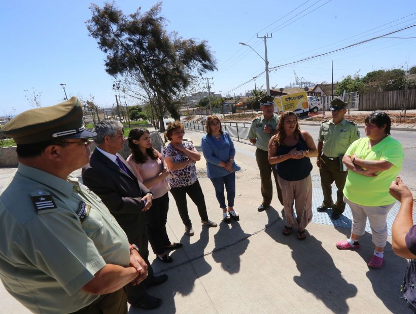 Vecinos y autoridades se reunieron para abordar últimos accidentes de