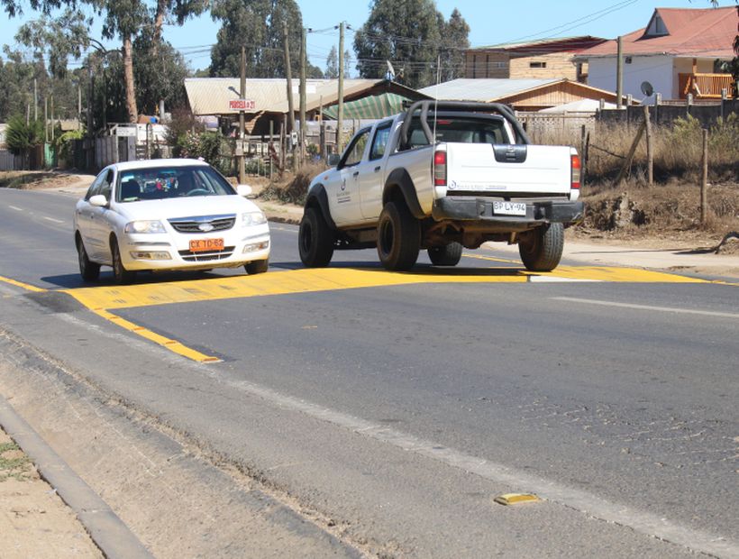 Municipio Comenz Instalaci N De Resaltos Y Demarcaci N Vial En